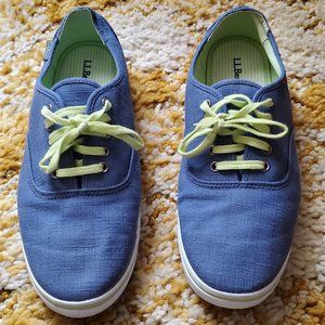 L.L. Bean Women's 9.5 Wide Canvas Sneaker